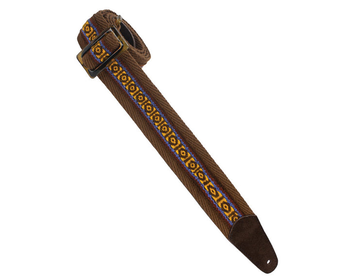 Henry Heller HPWS-03 Peruvian Tort-O Tri-Glide Guitar Strap