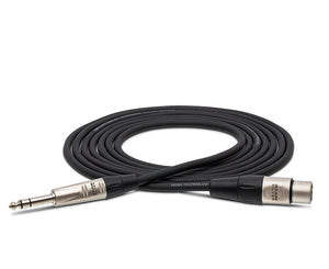 Hosa HXS-020 20' Pro Series 1/4" TRS to XLR3F Cable