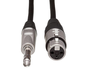 Hosa HXS-010 10' Pro Series 1/4" TRS to XLR3F Cable