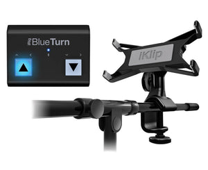 IK Multimedia iRig BlueTurn with iKlip Xpand