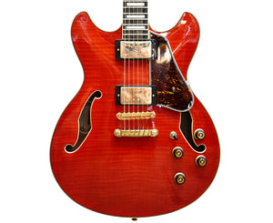 Ibanez Artcore AS93FM Semi-Hollow Electric Guitar in Cherry Red w/ Case