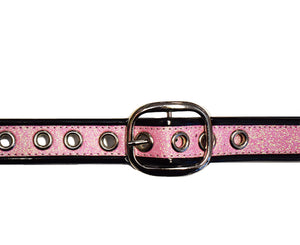 Jodi Head NYC Glitter Glam Pink Vintage Style Guitar Strap