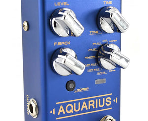 Joyo Revolution Series R-07 Aquarius Multi Delay and Looper Effects Pedal