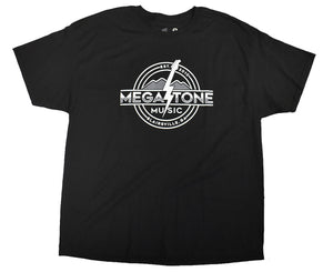 Megatone Music T-Shirt in Black