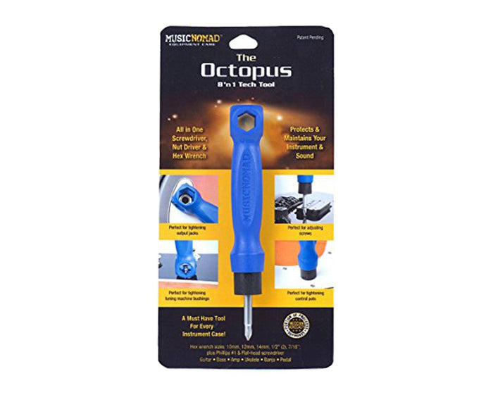 Music Nomad MN227 The Octopus 8-in-1 Tech Tool