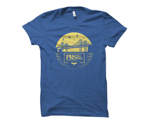 PRS Bay Bridge Blue T-Shirt in Small
