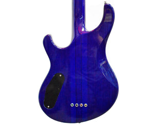 PRS SE Kingfisher Bass Guitar in Faded Blue Wrap Around Burst