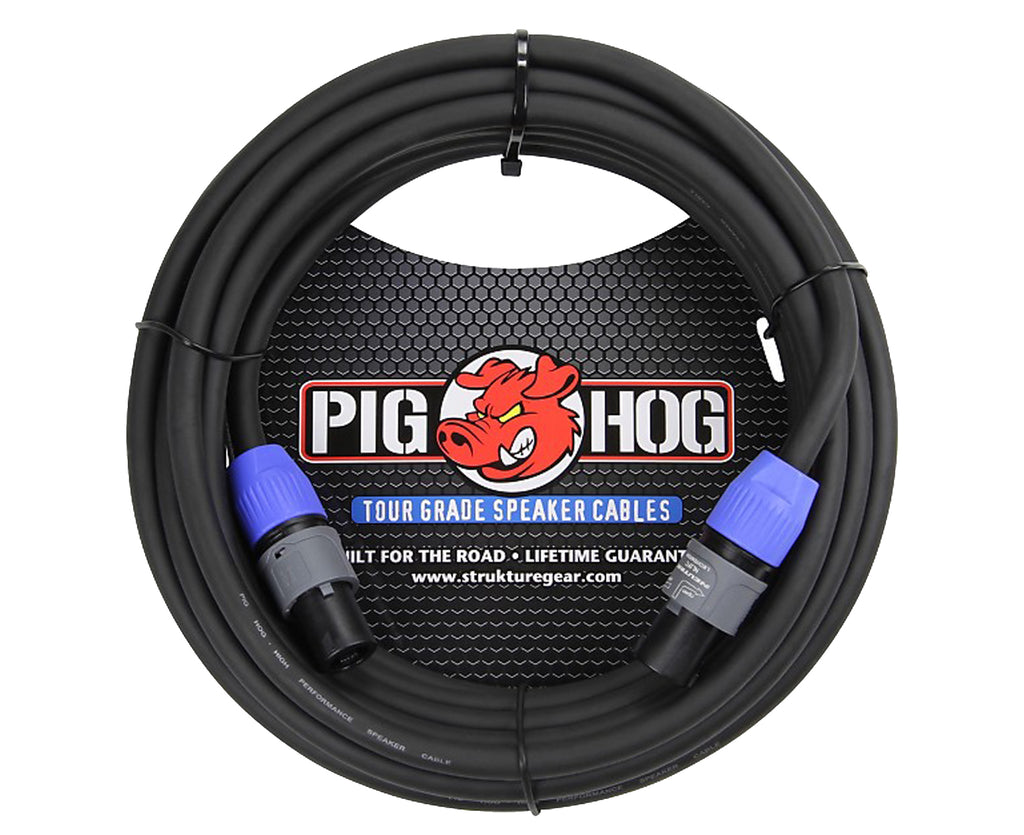 Pig Hog PHSC5SPK Speakon 5 Foot Speaker Cable - Bass Head to Cab - Megatone Music