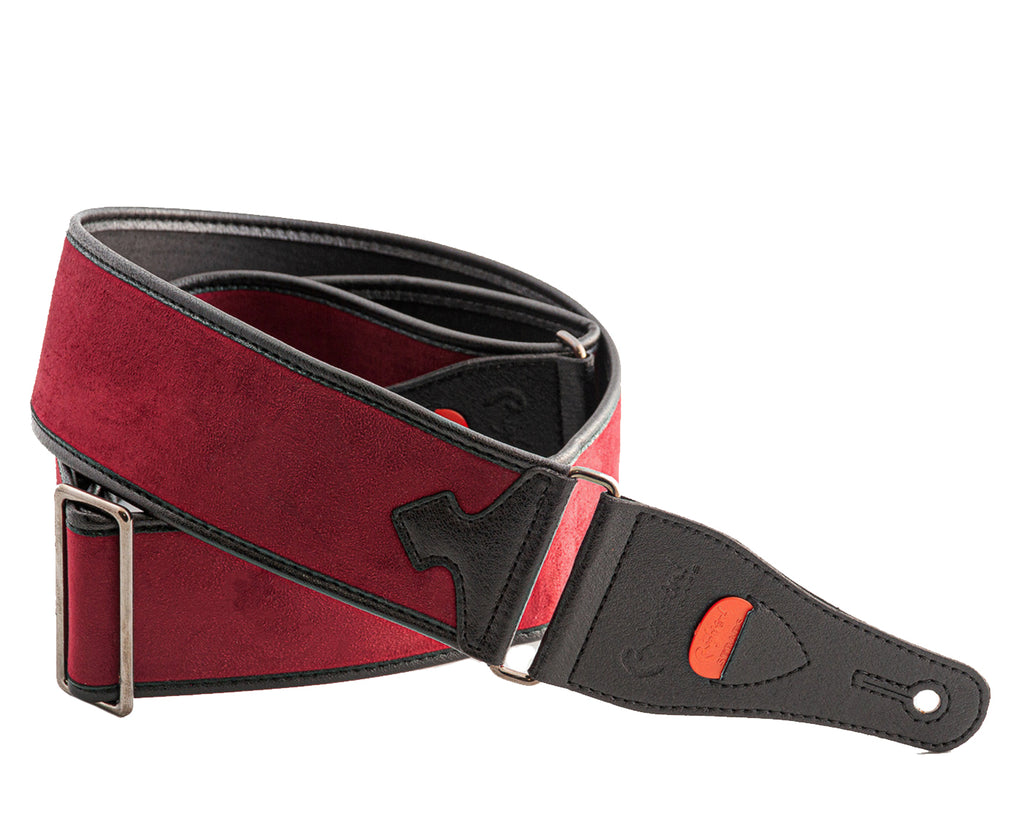 RightOn! Talisman Divine Red Guitar Strap