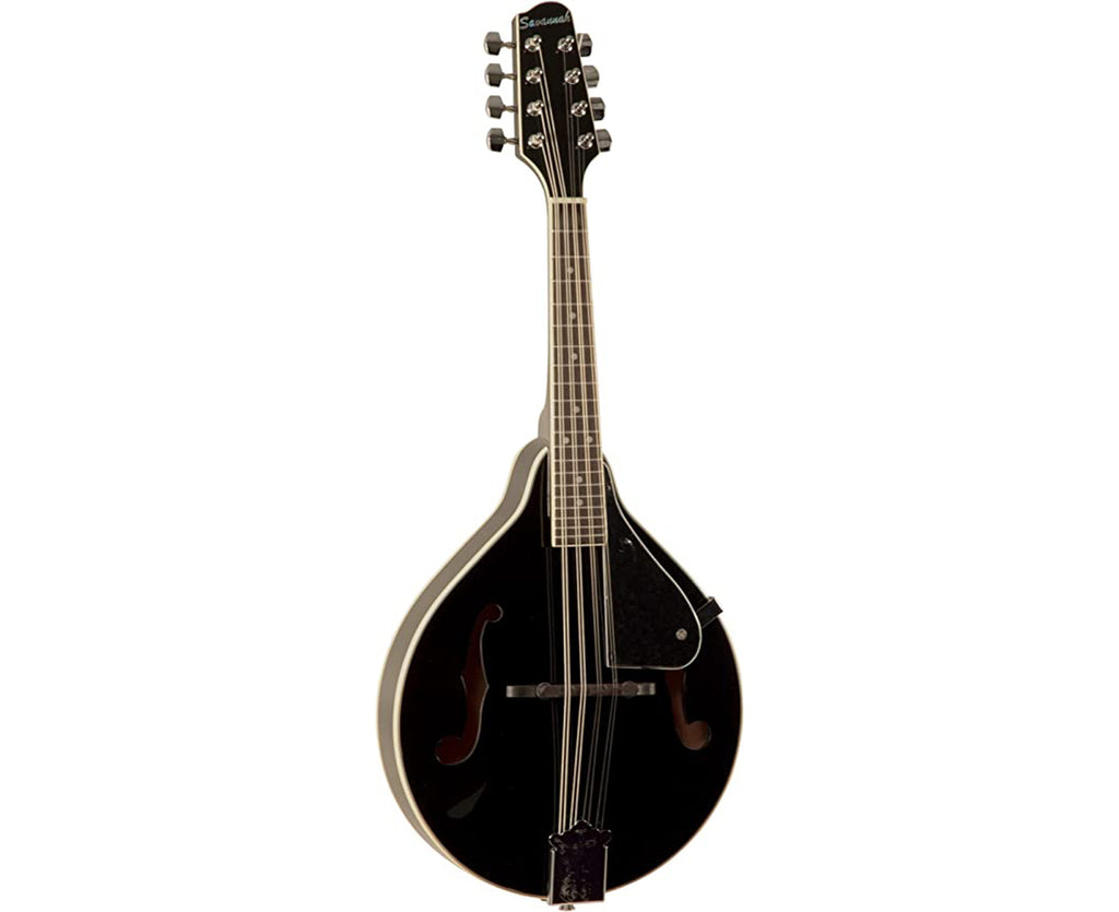 Savannah SA-100BK A-Model Mandolin, Gloss Black
