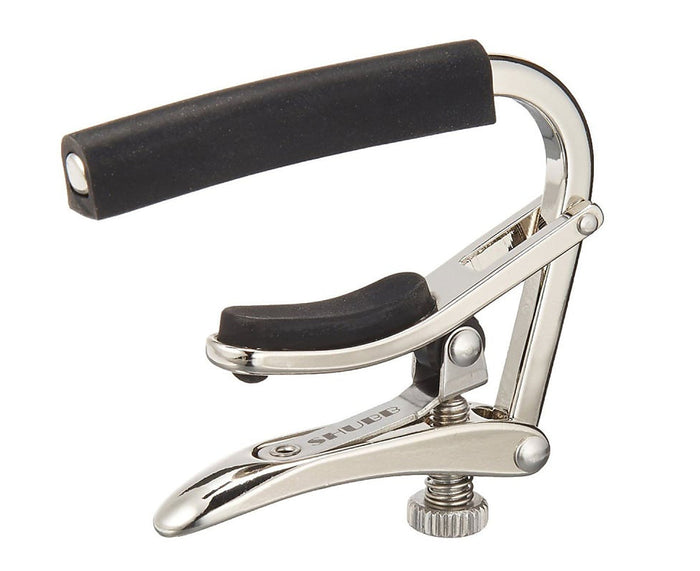 Shubb C1 Polished Nickel Capo for Acoustic or Electric Guitars