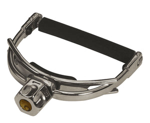Shubb F1 Polished Nickel Fined Tune U-Shaped Capo for Steel String Guitars