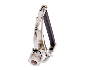 Shubb F1 Polished Nickel Fined Tune U-Shaped Capo for Steel String Guitars