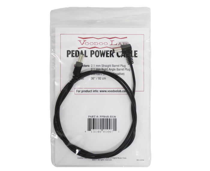 Voodoo Lab PPBAR-RS36 2.1mm Standard Polarity S/A 36 Inch Pedal Power Cable