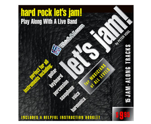 Watch and Learn Let's Jam Hard Rock - Jam along Tracks - Megatone Music