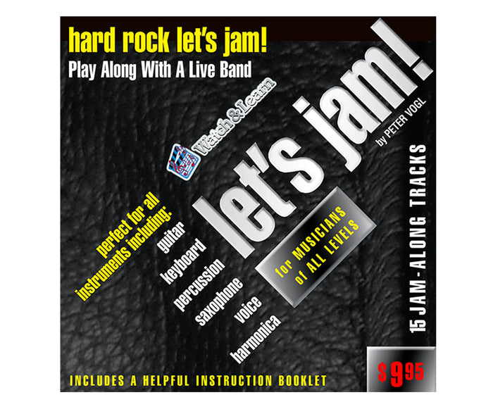 Watch and Learn Let's Jam Hard Rock - Jam along Tracks
