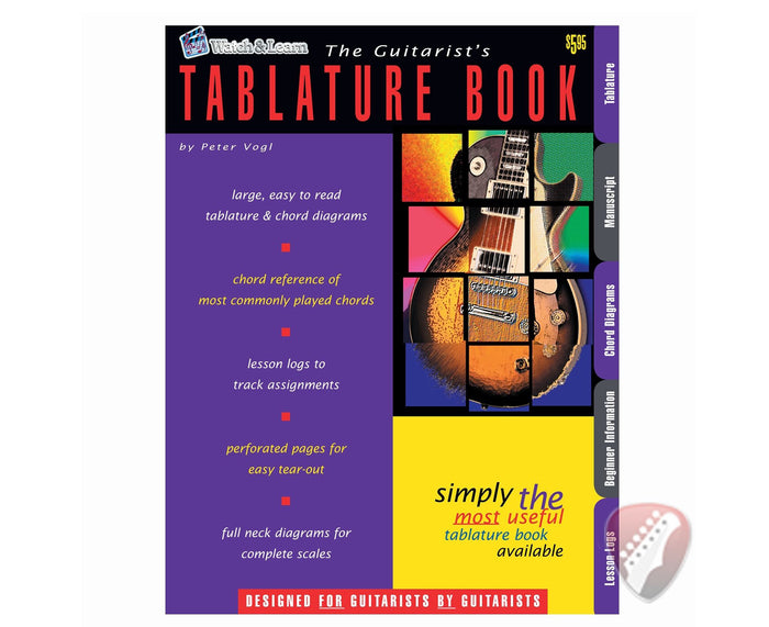 Watch and Learn The Guitarist's Tablature Book