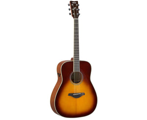 Yamaha FG-TA Transacoustic Acoustic-Electric Guitar in Brown Sunburst - Megatone Music