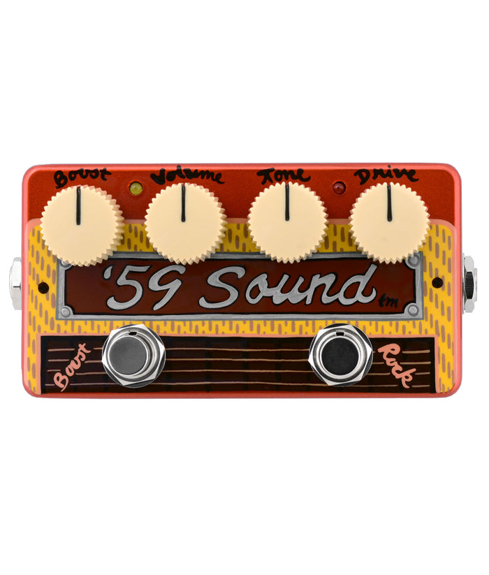Zvex 59' Sound Hand-Painted Overdrive Pedal