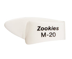Dunlop Zookies Medium Thumbpicks 20 Degree Angle - 4 Pack