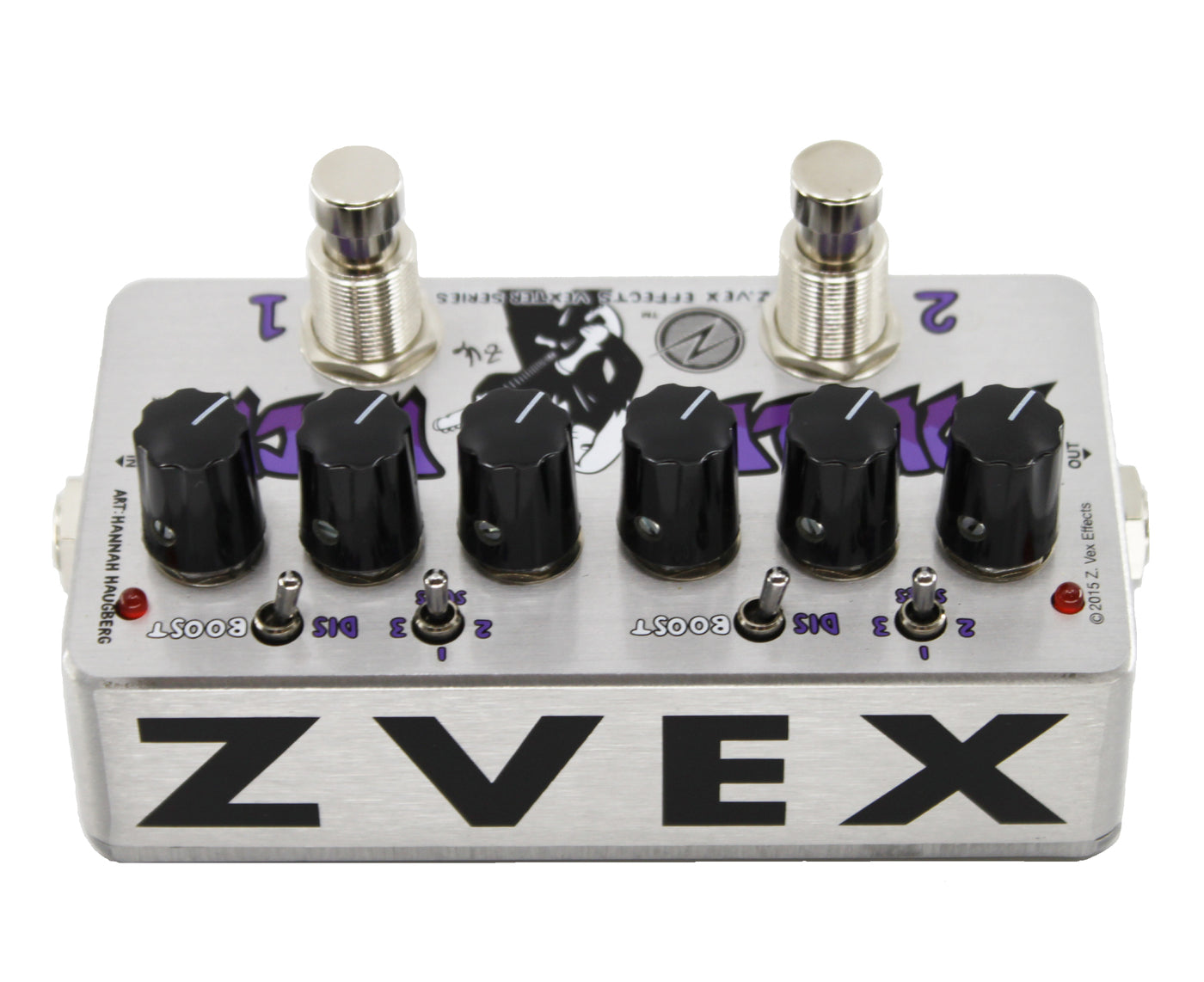 Zvex Vexter Double Rock Vexter Distortion Pedal | J. Mascis Dinosaur Jr.