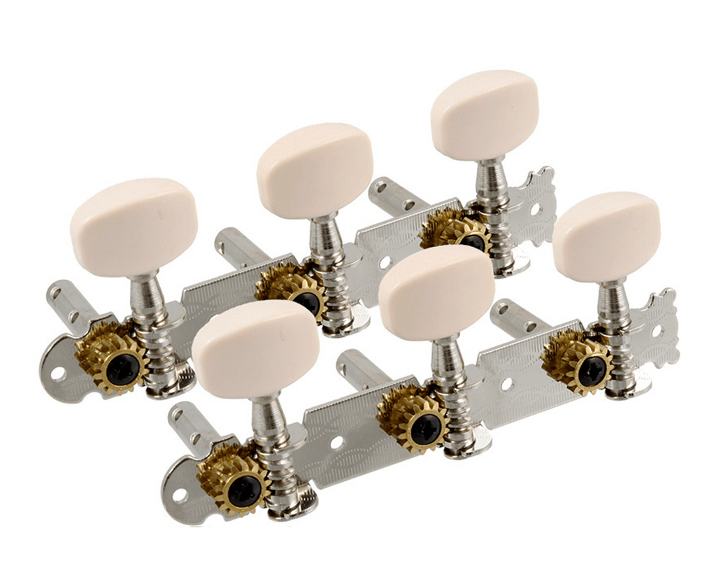 Allparts 3x3 Plank Tuning Keys Nickel - Megatone Music