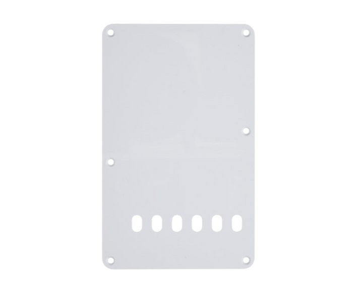 Allparts 1-Ply White Tremolo Back Plate