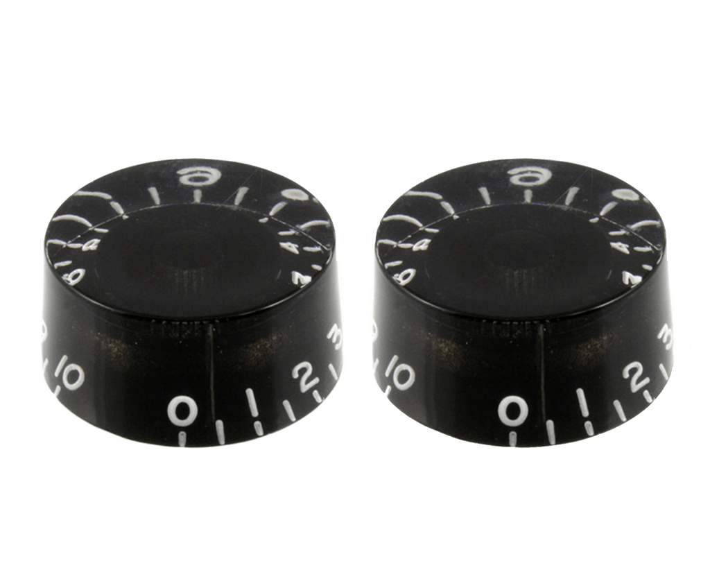 Allparts Black Speed Knobs - Megatone Music