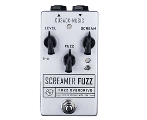 Cusack Music Screamer Fuzz V2 Overdrive Fuzz Effects Pedal - Megatone Music