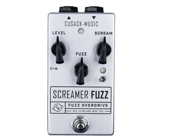 Cusack Music Screamer Fuzz V2 Overdrive Fuzz Effects Pedal