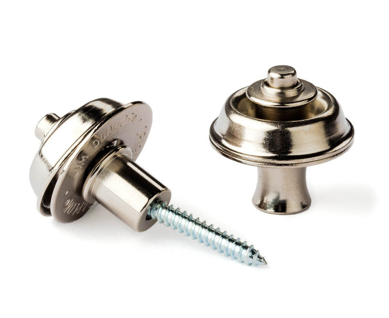 Dunlop SLS1401N Flush Mount Straplok System Nickel – Megatone Music