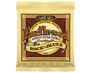 Ernie Ball 2008 Earthwood Rock and Blues 10-52 Acoustic Guitar Strings - Megatone Music