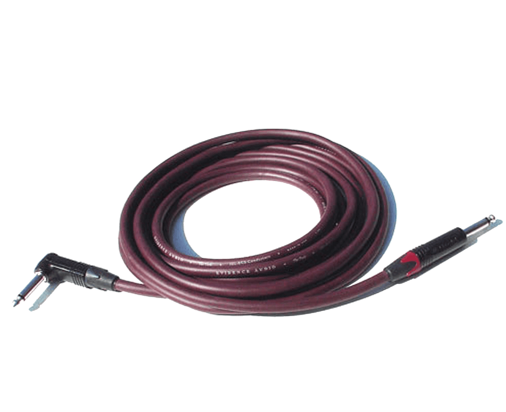 Evidence Audio The Forte 15 Foot High-End Guitar Cable - 1/4" to 1/4"  Rustic Red - Megatone Music