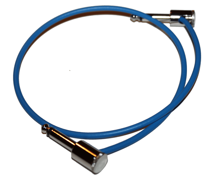 George L's 20" Nickel Effects Cable in Blue