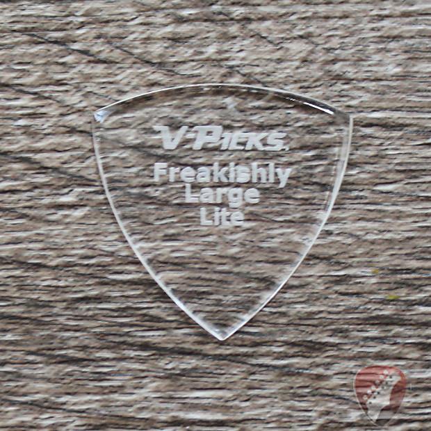 V-Picks Lite Freakishly Large Pointed Custom Guitar Picks 1.5mm - Megatone Music