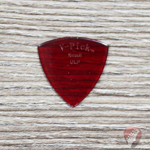 V-Picks Ruby Red Small Ultra Lite Pointed .80mm
