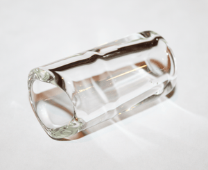 The Rock Slide Precision Molded Clear Glass - Large - Megatone Music
