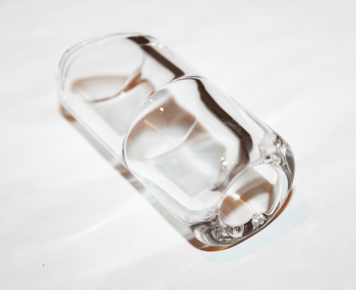 The Rock Slide Precision Molded Clear Glass - Small