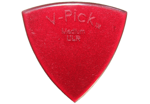 V-Picks Ruby Red Medium Ultra Lite Pointed .80mm - Megatone Music