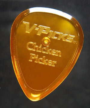 V-Picks Amber Chicken Picker 1.5mm