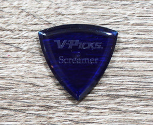 V-Picks Sapphire Blue Screamer Custom Guitar Pick 2.75mm - Megatone Music