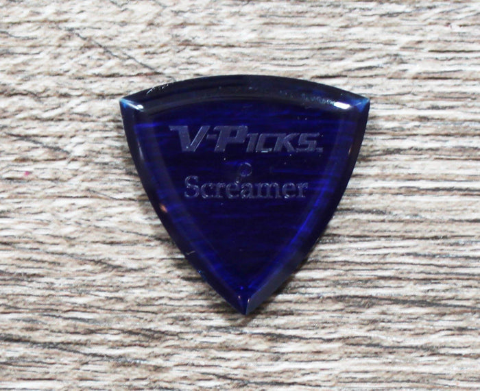V-Picks Sapphire Blue Screamer Custom Guitar Pick 2.75mm