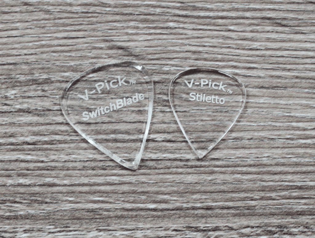 V-Picks Switchblade and Stiletto Custom Guitar Picks 1.5mm - Megatone Music