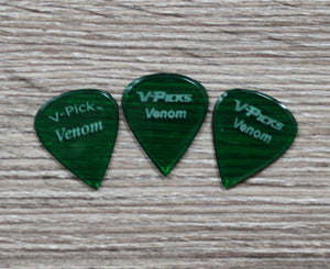 V-Picks Venom Custom Guitar Pick 1.5mm 3-Picks - Megatone Music
