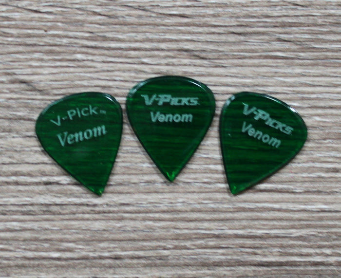 V-Picks Venom Custom Guitar Pick 1.5mm 3-Picks