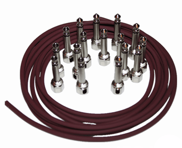 Evidence Audio Monorail 16 Pack SIS (Solderless) Pedalboard Cable Kit