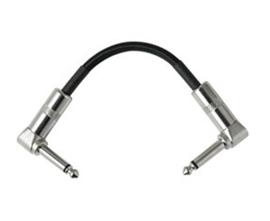Strukture 6" Inch Right Angle Pedal Cable - Single Cable - Megatone Music