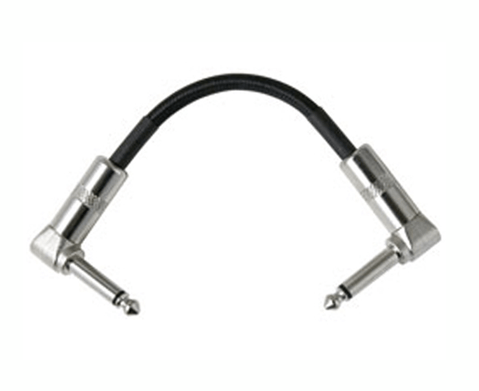 Strukture 6" Inch Right Angle Pedal Cable - Single Cable