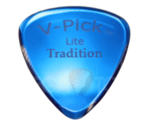 V-Picks Lite Tradition Custom Guitar Pick 1.5mm Sapphire - Megatone Music